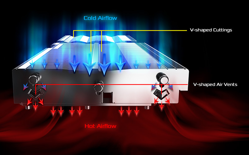 VGA Air Deflecting Fin E200